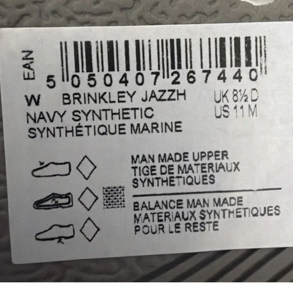 Clarks Women's Brinkley Jazz Flip Flops Cloudsteppers Size 11 Navy Blue New - Picture 12 of 12